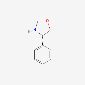 molecular formula C9H11NO B8537910 (S)-4-phenyloxazolidine 