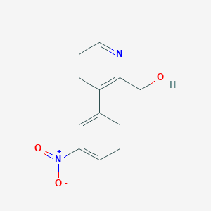 [3-(3-Nitrophenyl)-pyridin-2-yl]-methanol