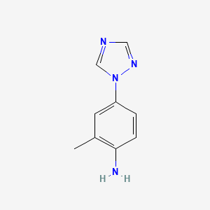 2-Methyl-4-[1,2,4]triazol-1-yl-phenylamine