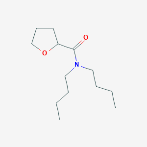 molecular formula C13H25NO2 B8538143 2-Tetrahydrofuroic Acid Dibutylamide 