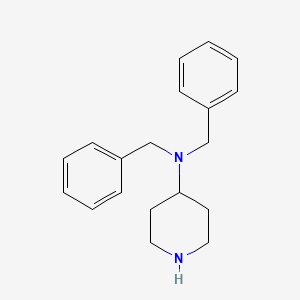 N,N-bis(Phenylmethyl)-4-piperidinamine