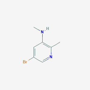 (5-Bromo-2-methyl-pyridin-3-yl)-methyl-amine
