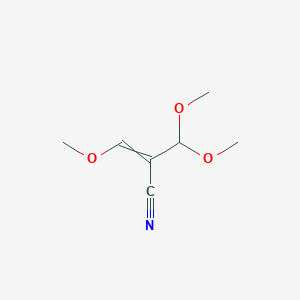 2-(Dimethoxymethyl)-3-methoxyprop-2-enenitrile