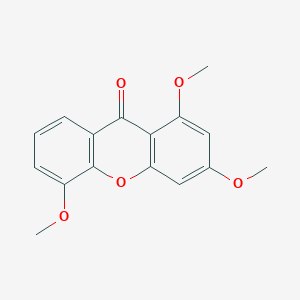 molecular formula C16H14O5 B8538315 1,3,5-Trimethoxyxanthone CAS No. 6563-50-4