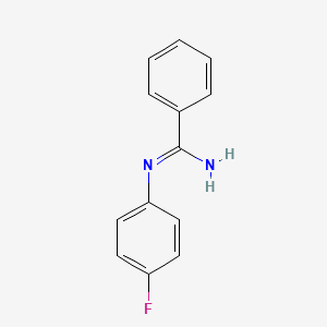 N'-(4-Fluorophenyl)benzamidine