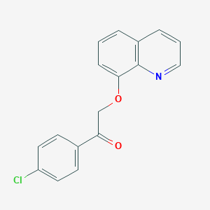 8-(2-(p-Chlorophenyl)-2-oxoethoxy)quinoline