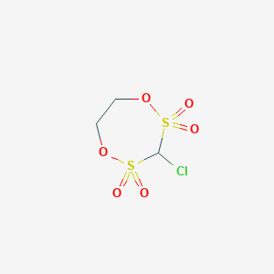 3-Chloro-1,5,2,4-dioxadithiepane 2,2,4,4-tetraoxide