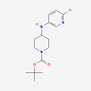Tert-butyl 4-((6-bromopyridin-3-yl)amino)piperidine-1-carboxylate
