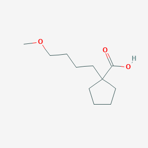 1-[4-(Methoxy)butyl]cyclopentane carboxylic acid