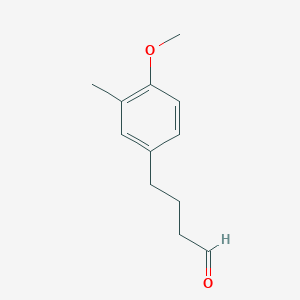 4-(4-Methoxy-3-methylphenyl)butanal
