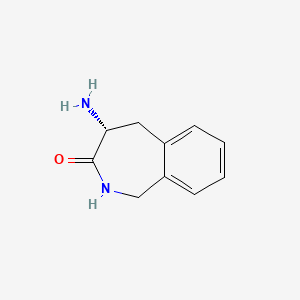 (R)-4-Amino-4,5-dihydro-1H-benzo[c]azepin-3(2H)-one