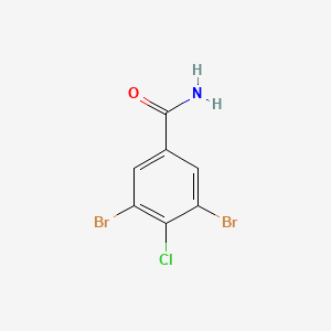 3,5-Dibromo-4-chlorobenzamide
