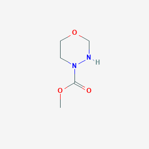 Methyl tetrahydro-4h-1,3,4-oxadiazine-4-carboxylate