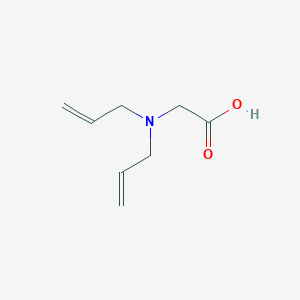 molecular formula C8H13NO2 B8539004 Diallylglycine 