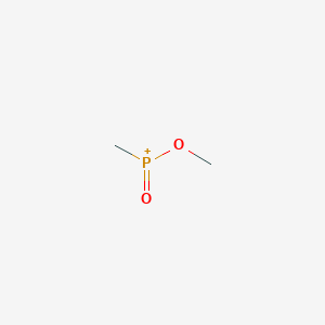 molecular formula C2H6O2P+ B8539263 Methyl methylphosphinate 