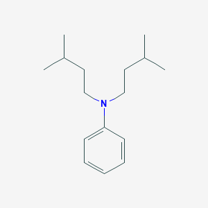 molecular formula C16H27N B085393 N,N-Diisopentylaniline CAS No. 14426-16-5