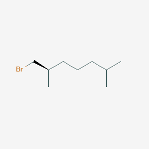 molecular formula C9H19Br B8539484 (2R)-1-Bromo-2,6-dimethylheptane CAS No. 60610-07-3