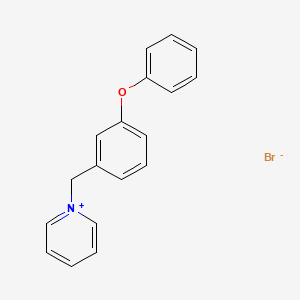 molecular formula C18H16BrNO B8539533 3-Phenoxybenzyl pyridinium bromide CAS No. 56562-65-3
