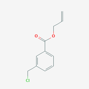 molecular formula C11H11ClO2 B8539871 Allyl 3-(chloromethyl)benzoate 