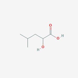 molecular formula C6H12O3 B085399 2-Hydroxy-4-methylvaleric acid CAS No. 10303-64-7