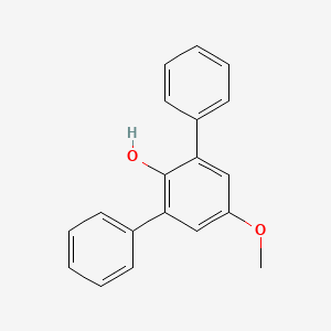 molecular formula C19H16O2 B8539954 4-Methoxy-2,6-diphenylphenol CAS No. 32251-20-0