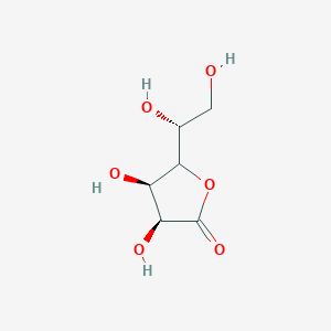 molecular formula C6H10O6 B085400 D-mannono-1,4-lactone CAS No. 10366-82-2