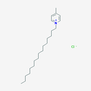 molecular formula C22H42ClNO B085401 1-hexadecyl-4-methylpyridin-1-ium;chloride CAS No. 13106-53-1