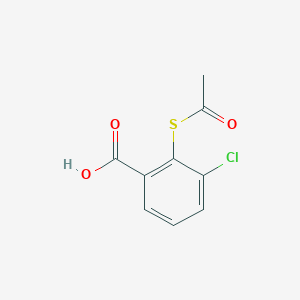 2-Acetylthio-3-chlorobenzoic acid