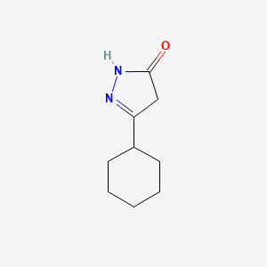 3-cyclohexyl-1H-pyrazol-5(4H)-one