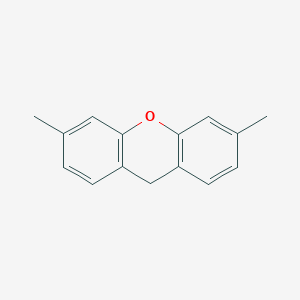 molecular formula C15H14O B085403 3,6-Dimethyl-9H-xanthene CAS No. 13333-91-0