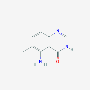 5-Amino-6-methylquinazoline-4-one