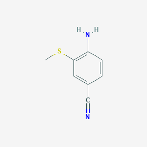 4-Amino-3-(methylthio)benzonitrile