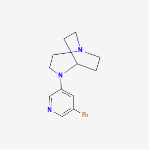 4-(5-Bromo-3-pyridyl)-1,4-diazabicyclo[3.2.2]nonane