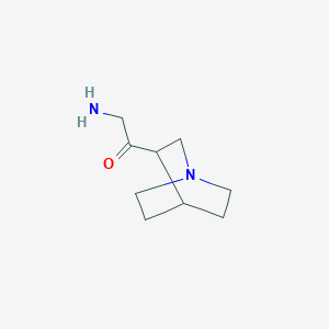(+/-) 3-(alpha-Aminoacetyl)-1-azabicyclo[2.2.2]octane