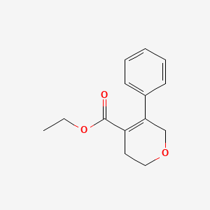 ethyl 5-phenyl-3,6-dihydro-2H-pyran-4-carboxylate