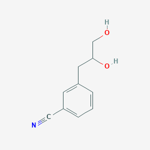 3-(2,3-Dihydroxypropyl)benzonitrile