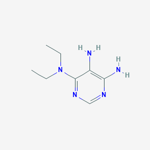 molecular formula C8H15N5 B8540491 4,5-Diamino-6-diethylaminopyrimidine 