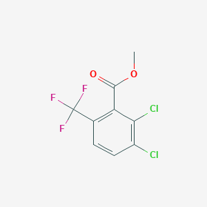molecular formula C9H5Cl2F3O2 B8540616 methyl 2,3-dichloro-6-(trifluoromethyl)benzoate 