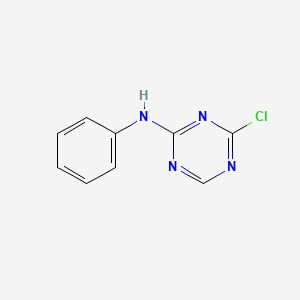 2-Chloro-4-(phenylamino)-1,3,5-triazine