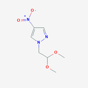 1-(2,2-dimethoxyethyl)-4-nitro-1H-pyrazole