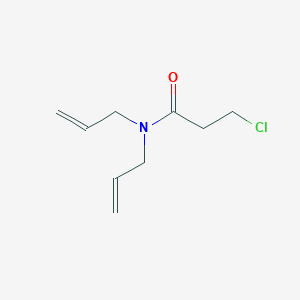 molecular formula C9H14ClNO B8540784 N,N-diallyl-3-chloropropaneamide 
