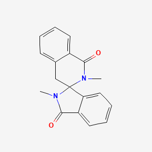 2,2'-dimethylspiro[4H-isoquinoline-3,3'-isoindole]-1,1'-dione