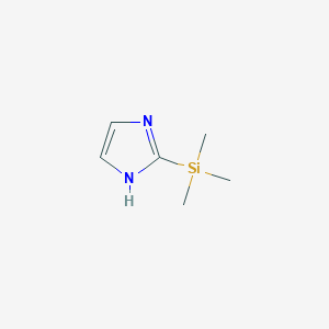 molecular formula C6H12N2Si B8540853 TMS-Imidazole 