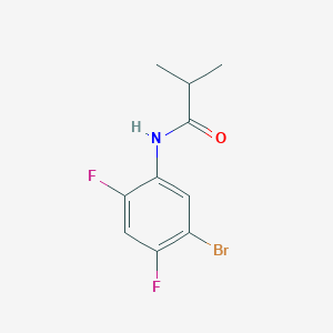 B8540946 N-(5-bromo-2,4-difluorophenyl)-2-methylpropanamide CAS No. 762297-97-2