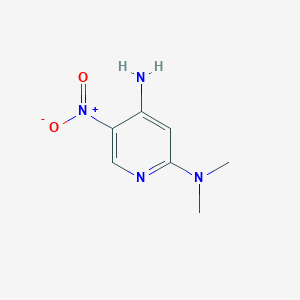 N2,N2-Dimethyl-5-nitropyridine-2,4-diamine
