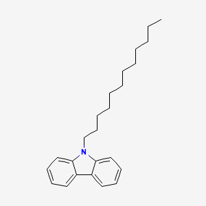 molecular formula C24H33N B8540960 9-Dodecyl-9H-carbazole CAS No. 20863-23-4