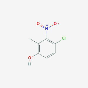 4-Chloro-2-methyl-3-nitrophenol