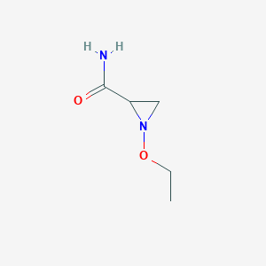 1-Ethoxyaziridine-2-carboxamide
