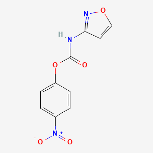 4-Nitrophenyl isoxazol-3-ylcarbamate