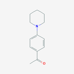 molecular formula C13H17NO B085414 4'-Piperidinoacetophenone CAS No. 10342-85-5